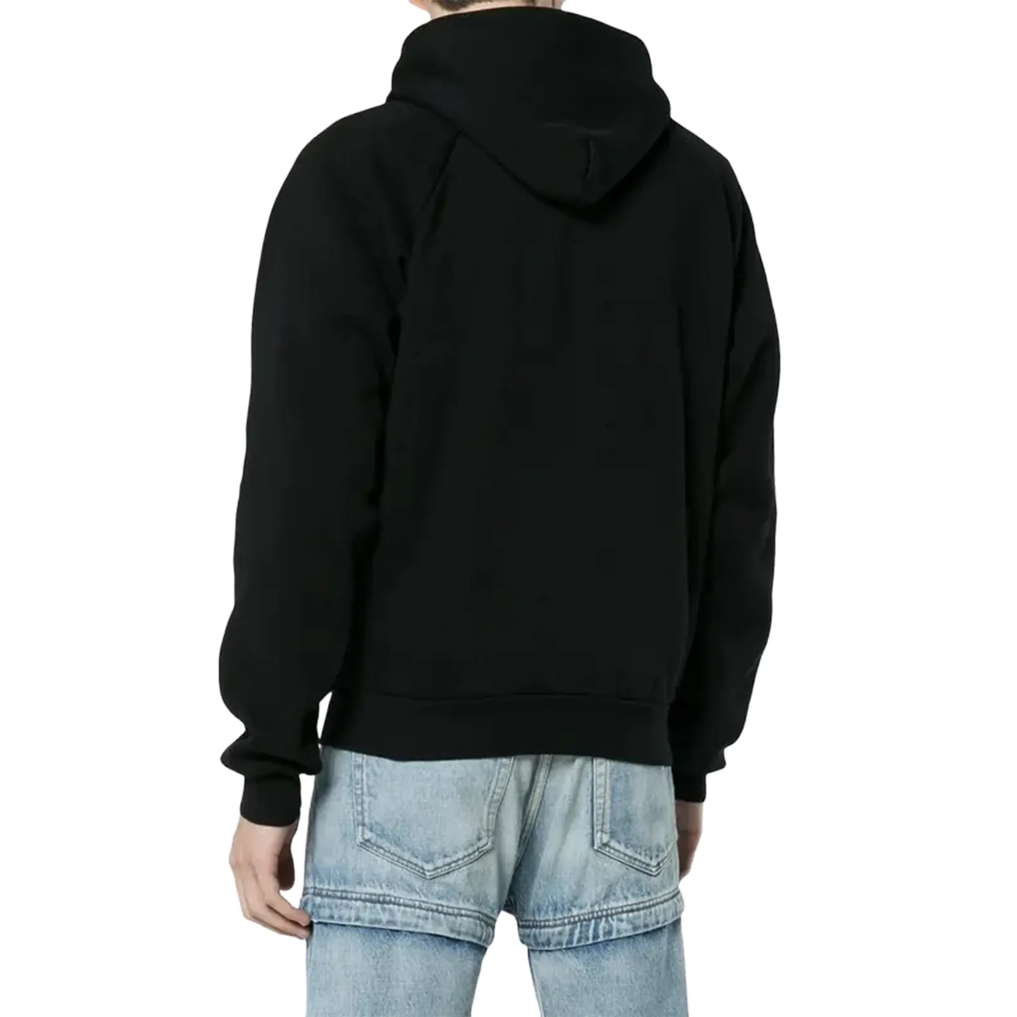 Back View of Preloved - Balenciaga BB Mode Black Hoodie 182342M20200
